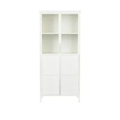 Housecraft Miya Kast/ Opbergkast Hoog Metaal Wit