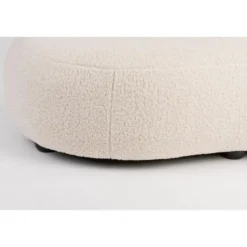 Housecraft Noxx Bank 2,5 zits Teddy stof Wit