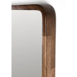 Housecraft Nyko Spiegel/ Wandspiegel Rechthoekig Hout 120x34 cm (L) Bruin
