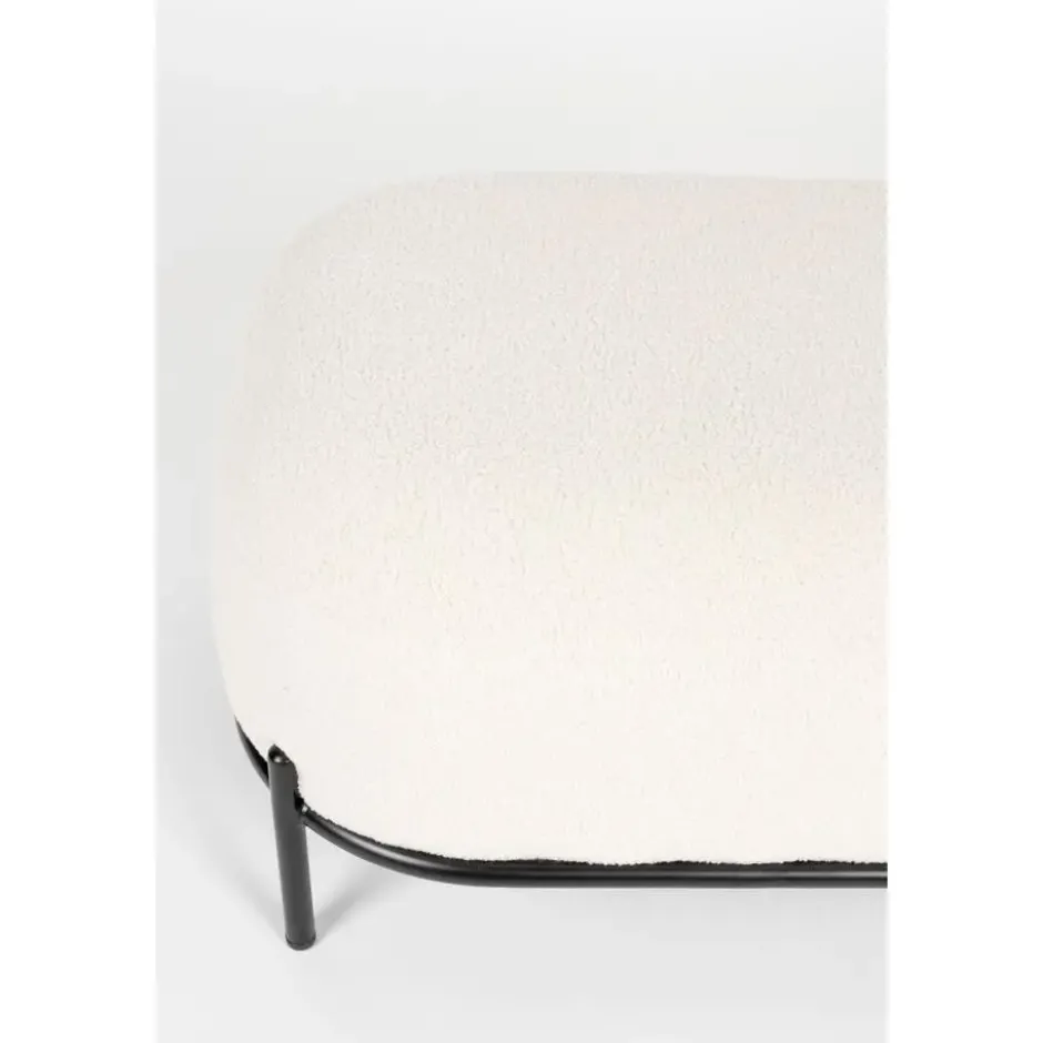 Housecraft Polly Hocker Teddy Ivoor - Beige