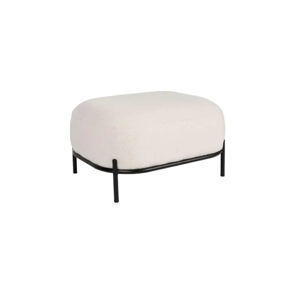 Housecraft Polly Hocker Teddy Ivoor - Beige
