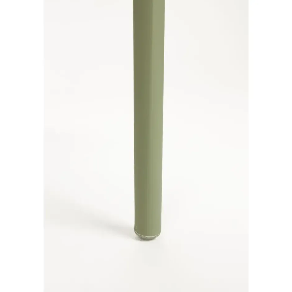 Housecraft Sjoerd Tuinstoelen Kunststof Groen - Set van 4