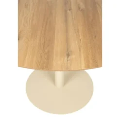 Housecraft Steven Eettafel Rond Beige