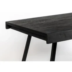 Housecraft Suri Eettafel 160x78 cm Hout Zwart