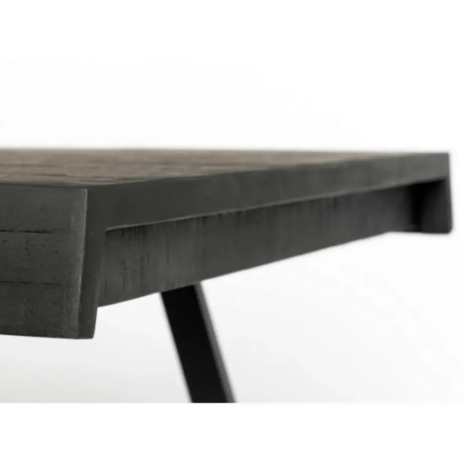 Housecraft Suri Eettafel 160x78 cm Hout Zwart