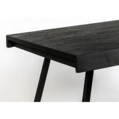 Housecraft Suri Eettafel 160x78 cm Hout Zwart