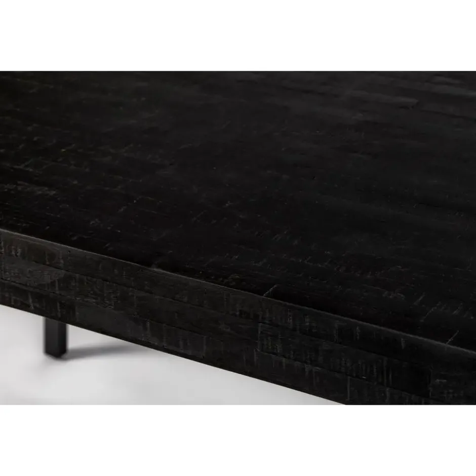 Housecraft Suri Eettafel 160x78 cm Hout Zwart