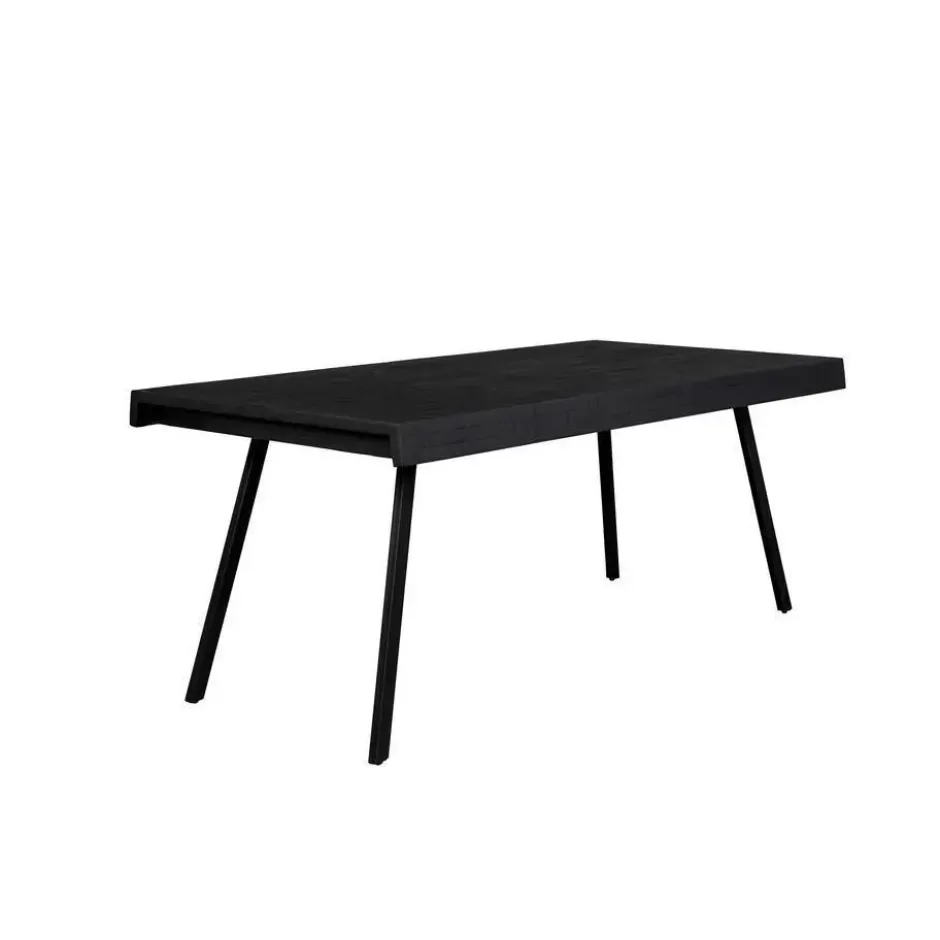 Housecraft Suri Eettafel 180x90 cm Hout Zwart