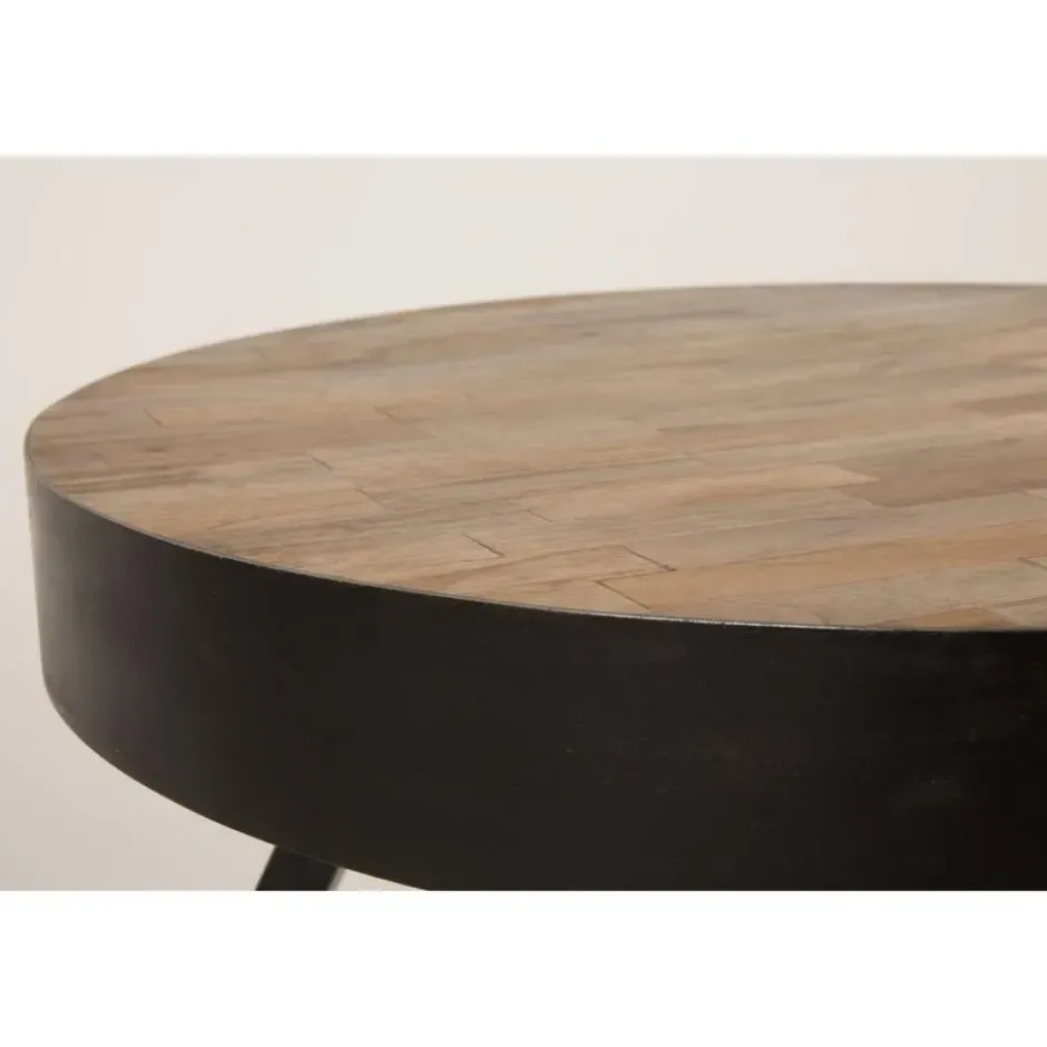 Housecraft Suri Salontafel Rond 70 cm Teakhout Bruin