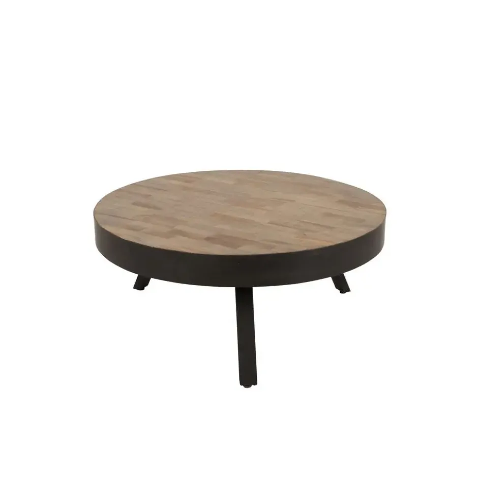 Housecraft Suri Salontafel Rond 70 cm Teakhout Bruin