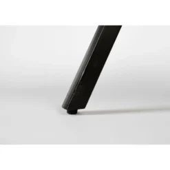 Housecraft Suri Salontafel Rond 70 cm Teakhout Zwart