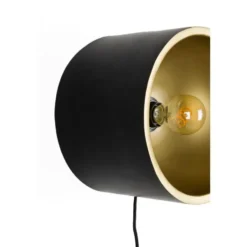 Housecraft Wandlamp Sunny Rond M - Zwart