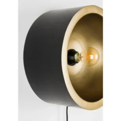 Housecraft Wandlamp Sunny Rond L - Zwart