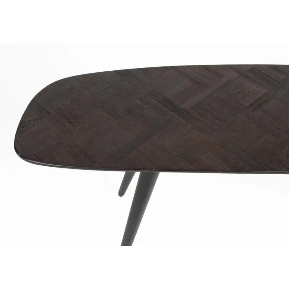 Housecraft Webster Bankje/ Eettafelbankje Hout Zwart