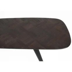 Housecraft Webster Bankje/ Eettafelbankje Hout Zwart