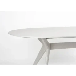 Housecraft Zeme Eettafel Ovaal 220x95 cm Hout Beige