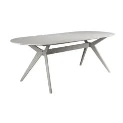 Housecraft Zeme Eettafel Ovaal 220x95 cm Hout Beige