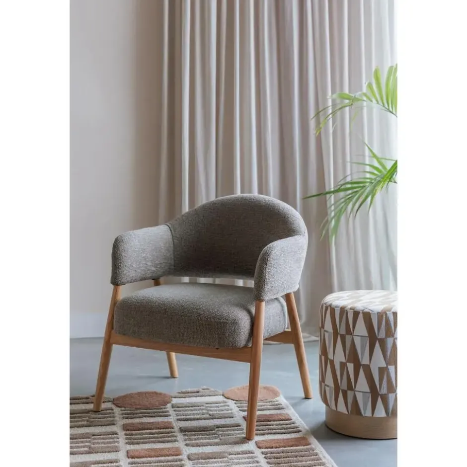 Housecraft Ziggy Poef/ Kruk - Beige
