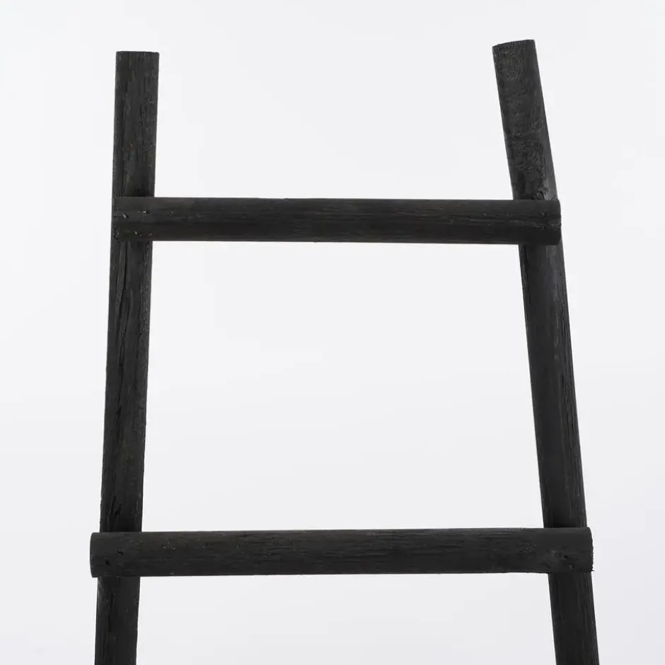 House of Seasons Ladderrek - L29 x B49 x H119 cm - Zwart