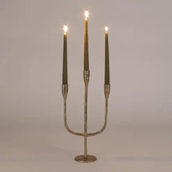 House of Seasons Stretto Kandelaar L21 x B9,5 x H40,5 cm Goud