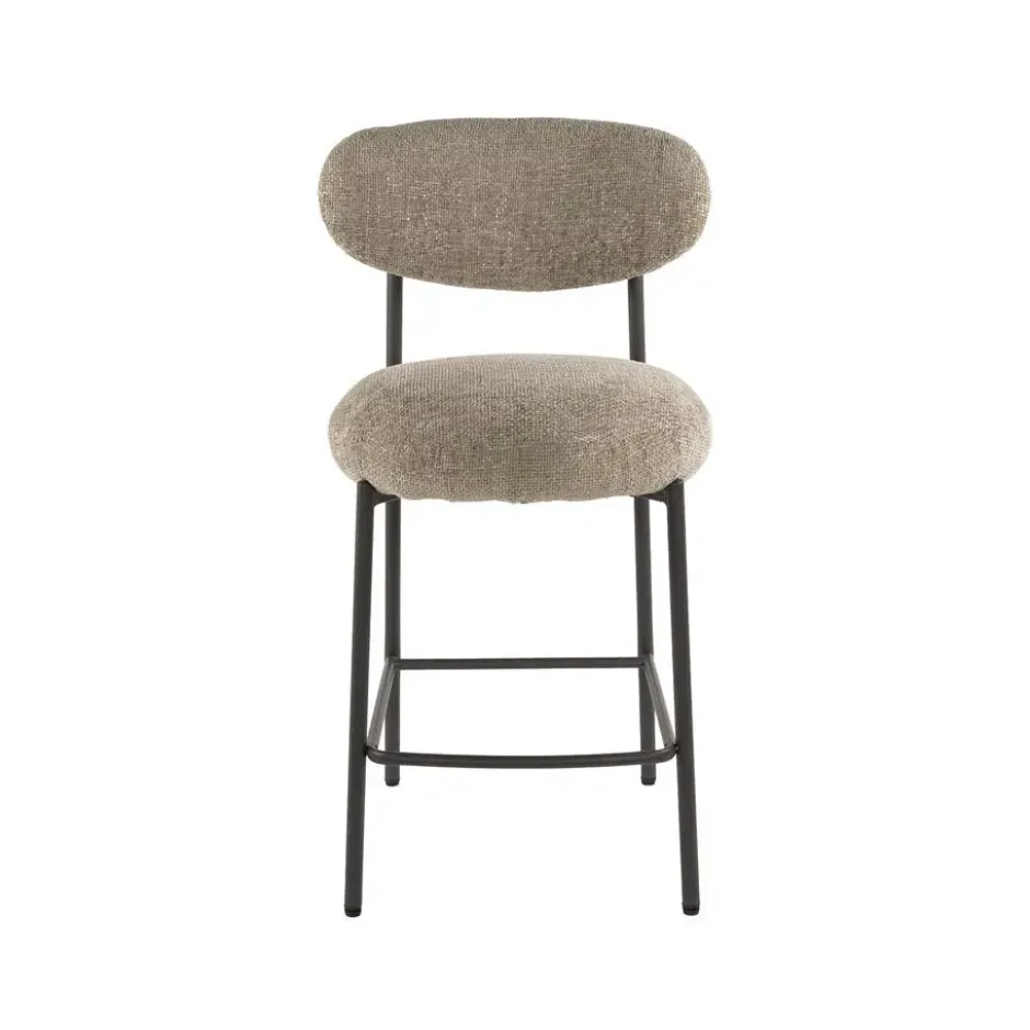 Hoyz Collection - Barstoel Round Verpakt Per 2 - Cargo Zand