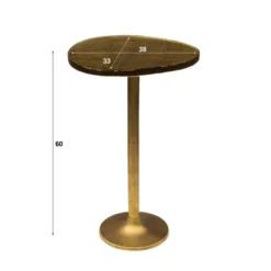 Hoyz Collection - Bijzettafel Eclipse L - Goud Antiek Finish