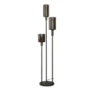 Hoyz Collection - Vloerlamp Sepiora Getrapt 3-lichts - Sienna Brown