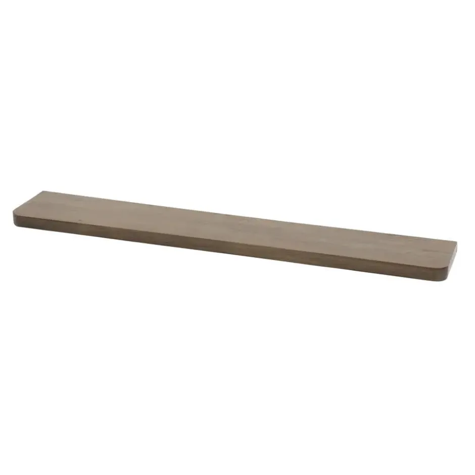 Hoyz Collection - Wandplank Carve 120cm - Massief Acacia Bruin