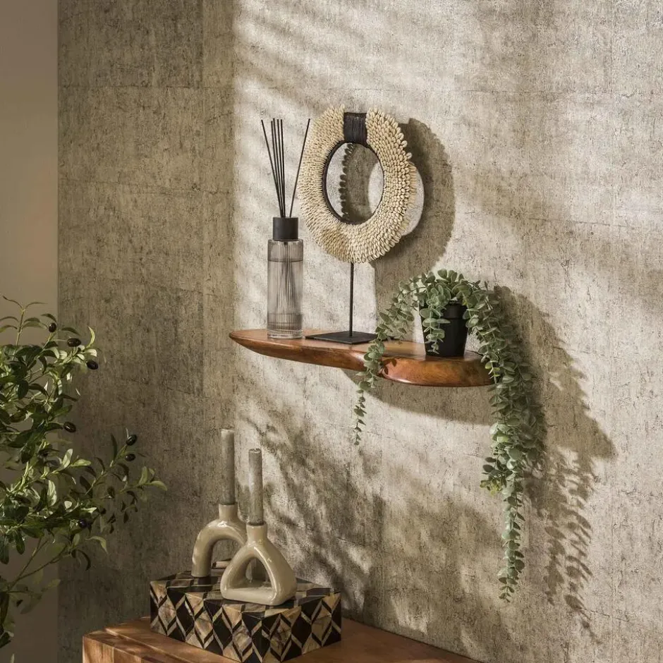 Hoyz Collection - Wandplank 60cm Organic - Massief Acacia Naturel