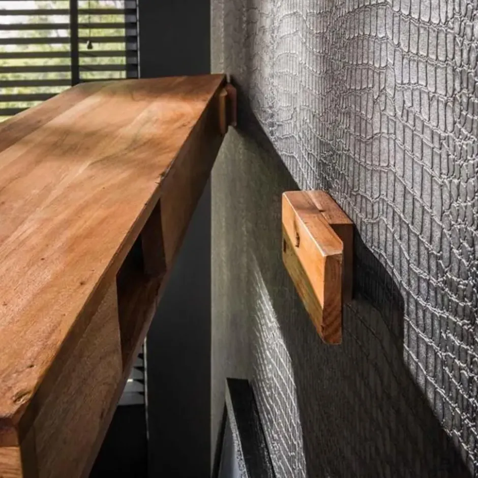 Hoyz Collection - Wandplank Tree 150cm - Acaciahout - M