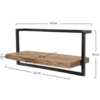Hoyz - Wandplank Edge - 65cm - Acaciahout