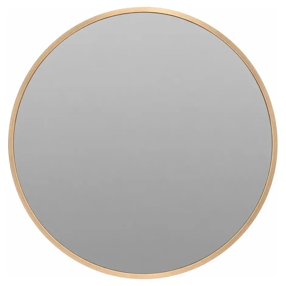 H&S Collection Spiegel Florence - D60 cm - aluminium - goud