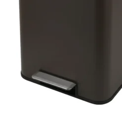 Hunno Pedaalemmer Soft Close - Bruin - 40 Liter