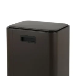 Hunno Pedaalemmer Soft Close - Bruin - 40 Liter
