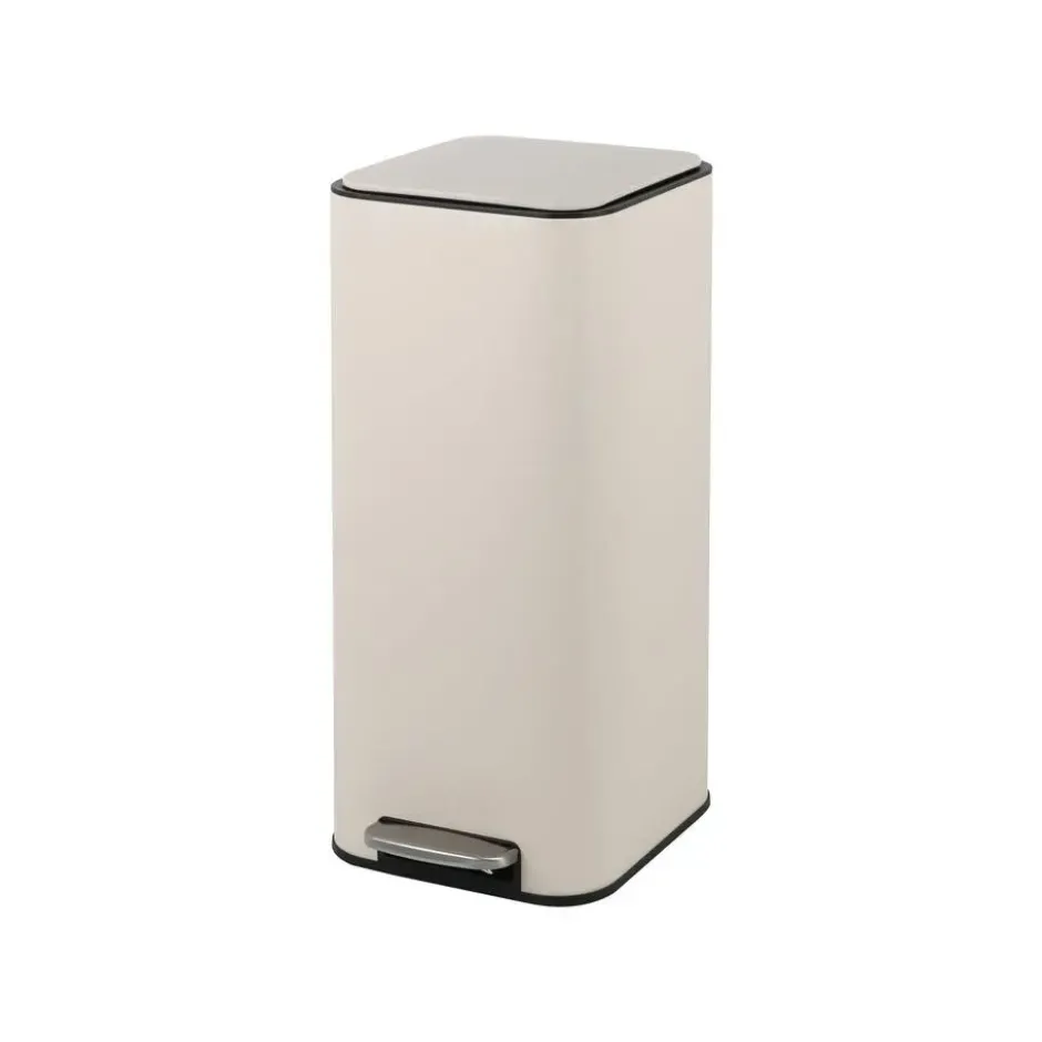 Hunno Pedaalemmer - Soft Close - Beige - 30 Liter