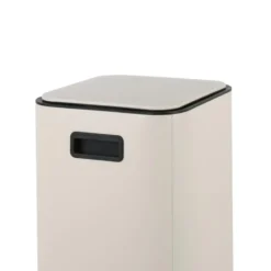 Hunno Pedaalemmer - Soft Close - Beige - 30 Liter