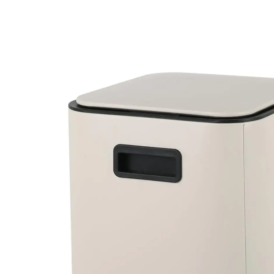 Hunno Pedaalemmer - Soft Close - Beige - 30 Liter