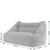 icon - Cecilia Zitzak Bank - Ribfluweel - Beige