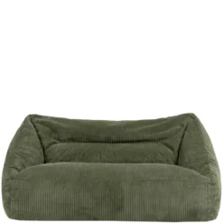 icon - Cecilia Zitzak Bank - Ribfluweel - Saliegroen