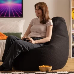 icon - Dalton XL Zitzak Fauteuil - Gaming - Zwart