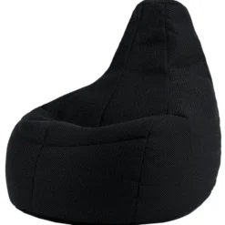 icon - Dalton XL Zitzak Fauteuil met Poef - Gaming - Ribfluweel - Blauwgroen