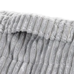 icon - Dolce Kinderzitzak Stoel - Ribfluweel Fauteuil - Grijs