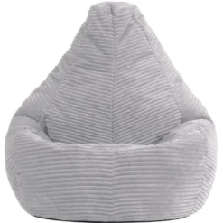 icon Kinderzitzakken Dalton - Corduroy Zitzak - Grijs