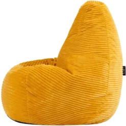 icon Kinderzitzakken Dalton - Corduroy Zitzak - Geel