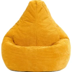 icon Kinderzitzakken Dalton - Corduroy Zitzak - Geel