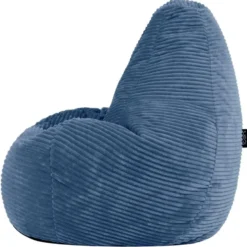 icon Kinderzitzakken Dalton - Corduroy Zitzak - Denimblauw