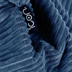 icon Kinderzitzakken Dalton - Corduroy Zitzak - Denimblauw