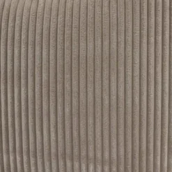 icon - Kingston XL Zitzak Fauteuil met Poef - Ribfluweel - Beige