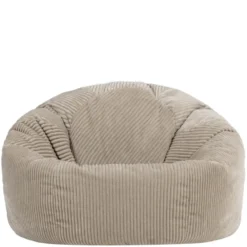 icon - Kingston XL Zitzak Fauteuil - Ribfluweel - Beige