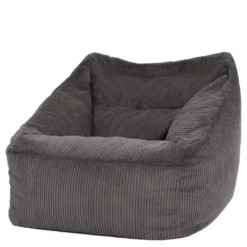 icon Zitzack Natalia - Corduroy Zitzakfauteuil - Houtskool